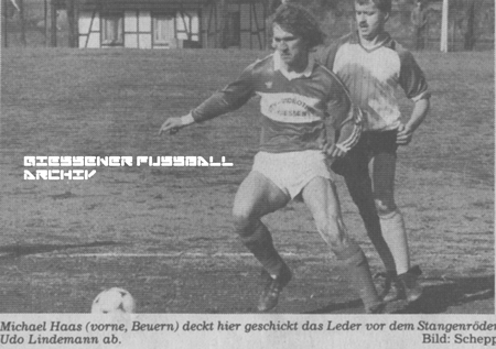 FSV Beuern gegen SV Stangenrod 1986/87