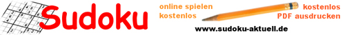 Sudoku-Aktuell.de Die ONLINE Sudoku Seite